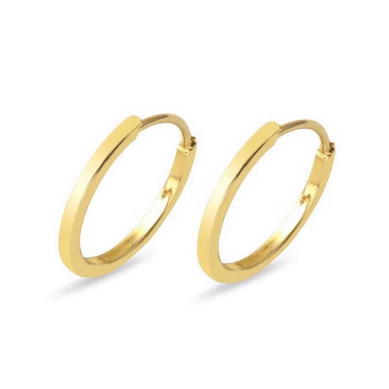 1.80 cm Çaplı Halka Küpe KP045 1.80 cm Çaplı Halka Küpe KP045