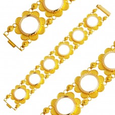 Çiçek Model 6'lı Çeyrek Bileklik BIL48