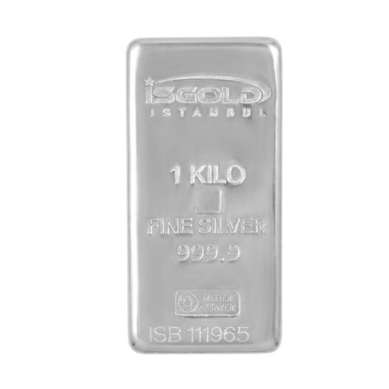 1000 Gram Gümüş Külçe