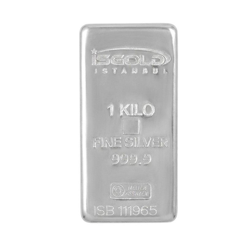 1000 Gram Gümüş Külçe