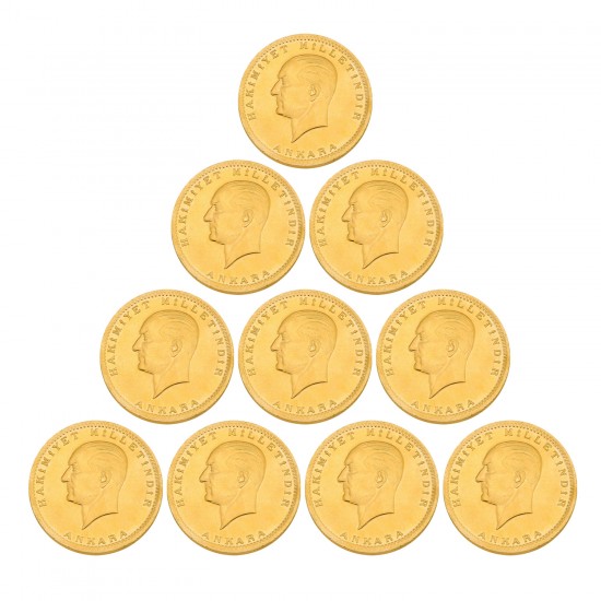 10 Yeni Cumhuriyet Altını - Ata Lira