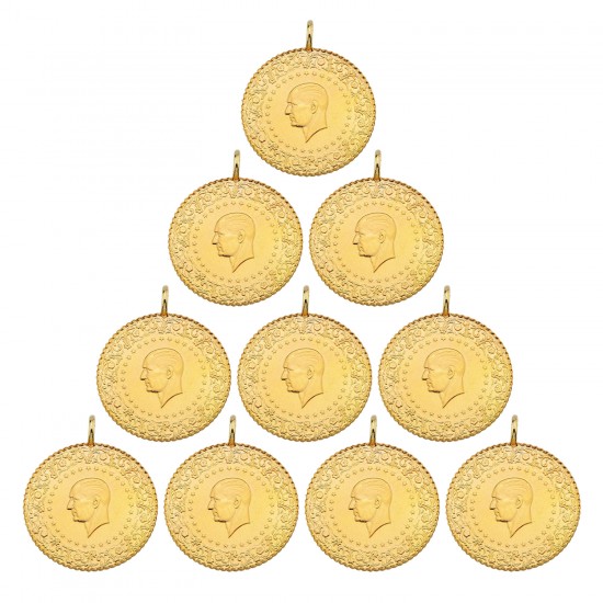 10 Yeni Ziynet Yarım Altın