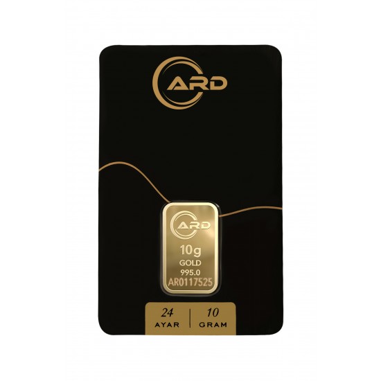 10 gr 24 Ayar ARD Gram Külçe Altın