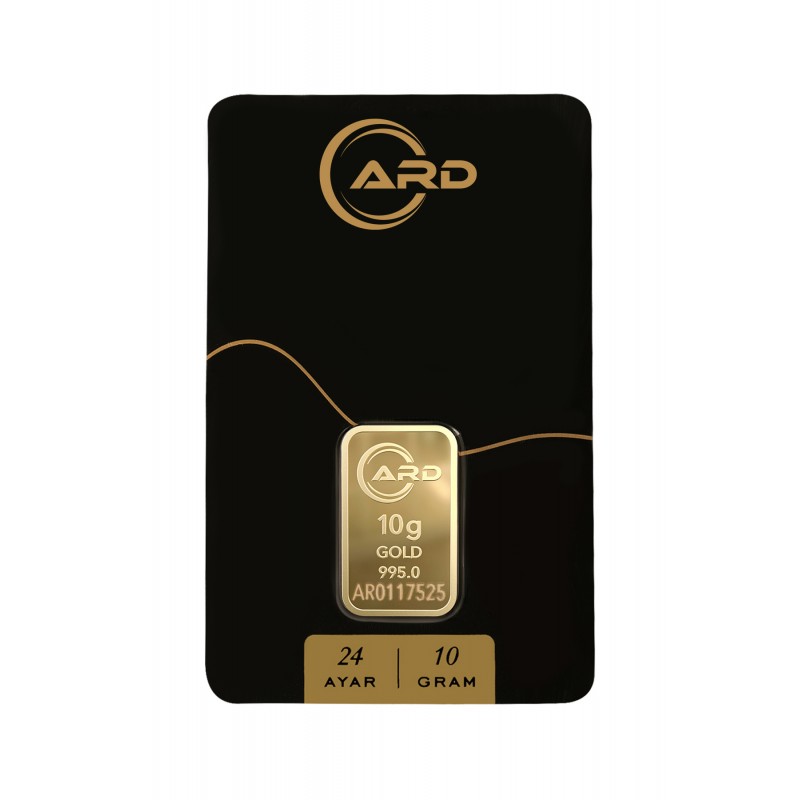 10 gr 24 Ayar ARD Gram Külçe Altın 10 gr 24 Ayar ARD Gram Külçe Altın