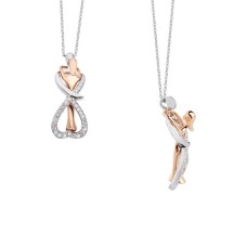 Sonsuz Aşk Dans Sonsuzluk Gümüş Kolye  GMS940