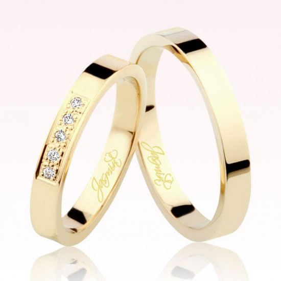 Sarı Altın Alyans 1503-4 Sarı Altın Alyans 1503-4