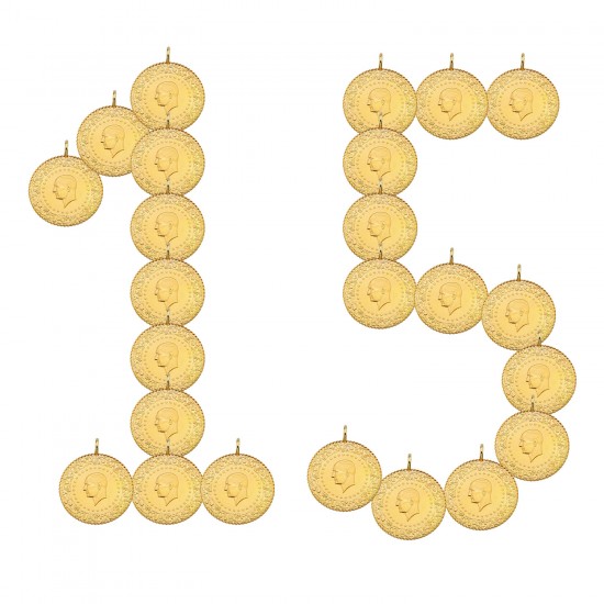 15 Eski Tarih Çeyrek Altın
