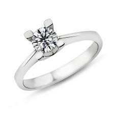 0.60 Karat E Renk HRD Sertifikalı Pırlanta Tektaş Yüzük PR131