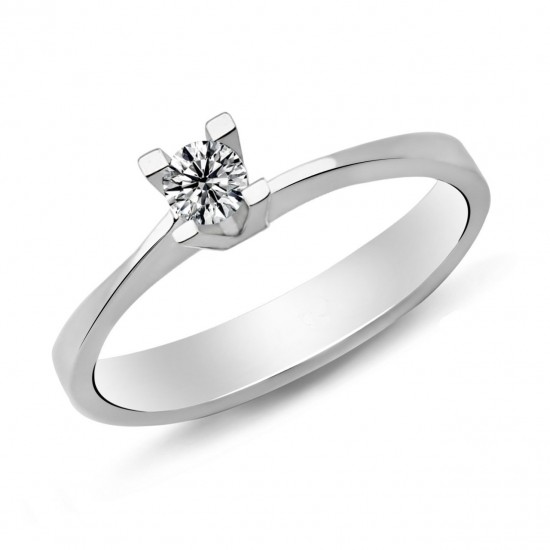 0.22 Karat G Renk Tektaş Pırlanta Yüzük PR2 0.22 Karat G Renk Tektaş Pırlanta Yüzük PR2