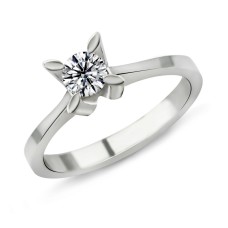 0.45 Karat E Renk HRD Sertifikalı Pırlanta Tektaş Yüzük PR55