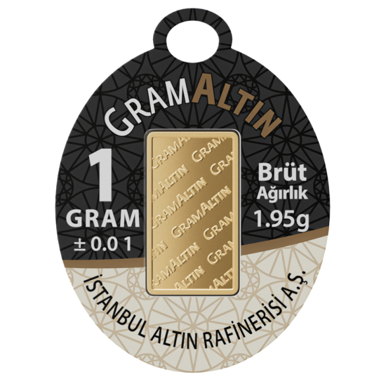 1 gr 24 Ayar İAR Külçe Altın
