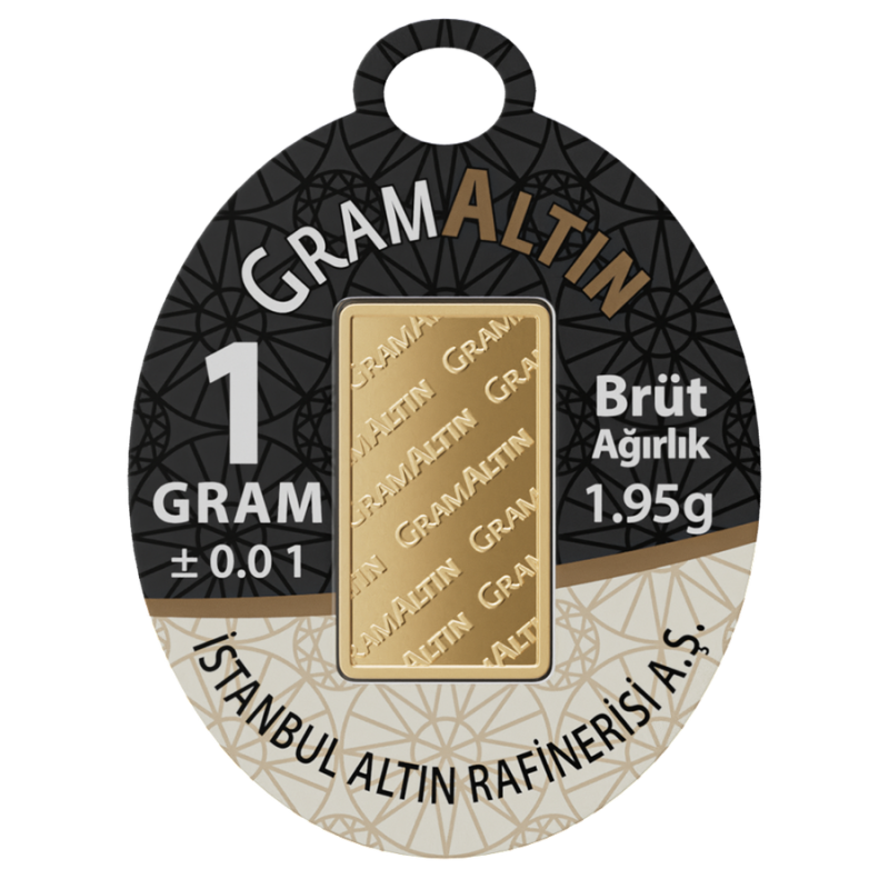 1 gr 24 Ayar İAR Külçe Altın