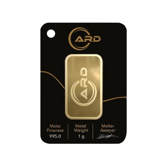 1 gr 24 Ayar ARD Külçe Altın