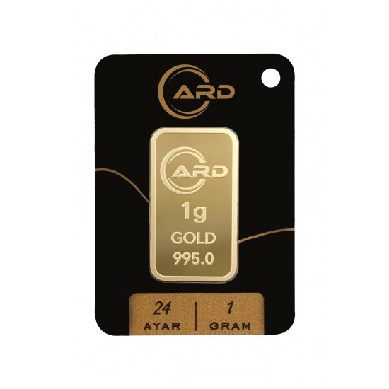 1 gr 24 Ayar ARD Külçe Altın