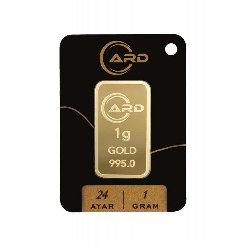 1 gr 24 Ayar ARD Külçe Altın