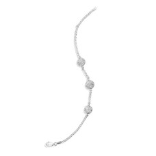 Gümüş Üç Toplu Bayan Bileklik