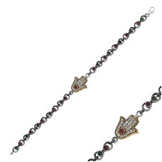 Gümüş Fatma Ana Eli Otantik Bayan Bileklik