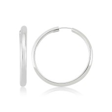 Gümüş Halka Küpe