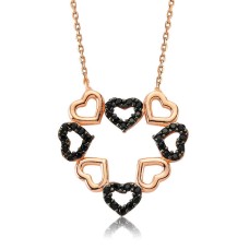 Gümüş Kalpli Aşk Bayan Kolye