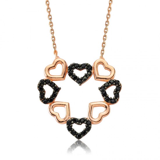 Gümüş Kalpli Aşk Bayan Kolye Gümüş Kalpli Aşk Bayan Kolye