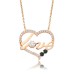 Gümüş Kalp Love Bayan Kolye Gümüş Kalp Love Bayan Kolye