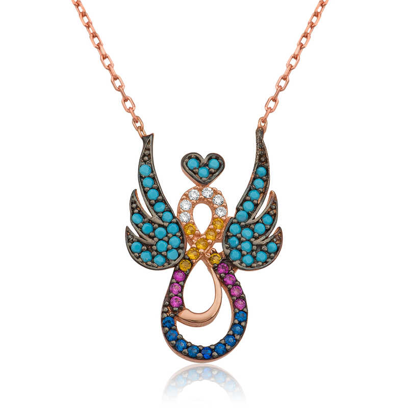 Gümüş Kanatlı Sonsuz Aşk Kolye Gümüş Kanatlı Sonsuz Aşk Kolye