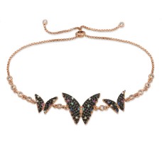 Gümüş Kelebek Asansör Bileklik