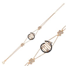 Gümüş Kelebek Bayan Bileklik