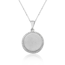 Gümüş Kıtmir Duası Bayan Kolye