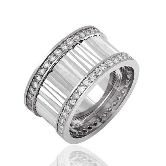 Gümüş Rodyum Kaplama Alyans Gümüş Rodyum Kaplama Alyans