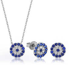 Gümüş Nazar Bayan Set