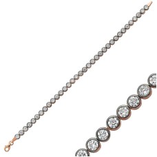 Gümüş Su Yolu Bayan Bileklik