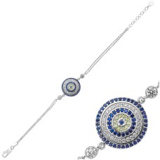 Gümüş Nazar Bayan Bileklik