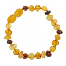 Bebek Damla Kehribar Bileklik