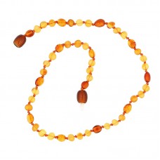 Bebek Damla Kehribar Diş Kolye