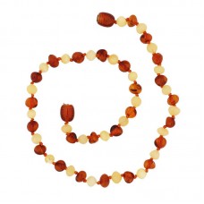 Bebek Damla Kehribar Diş Kolye