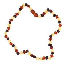 Bebek Damla Kehribar Diş Kolye