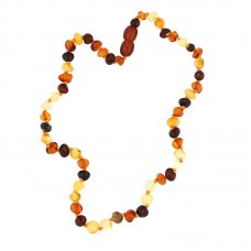 Bebek Damla Kehribar Diş Kolye