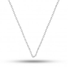 Gümüş 0.40 Mikron 55 Cm Forse Zincir