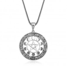 ​Gümüş 12 Burç Kolye