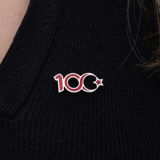 Gümüş Ay Yıldız 100.Yıl Rozet Gümüş Ay Yıldız 100.Yıl Rozet