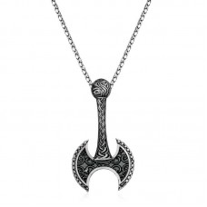 Gümüş Balta Kolye