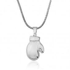 ​Gümüş Boks Eldiveni Erkek Kolye