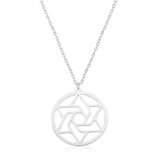 Gümüş Çember Bayan Kolye