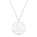 Gümüş Çember Bayan Kolye