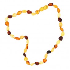  Bebek Damla Kehribar Diş Kolye