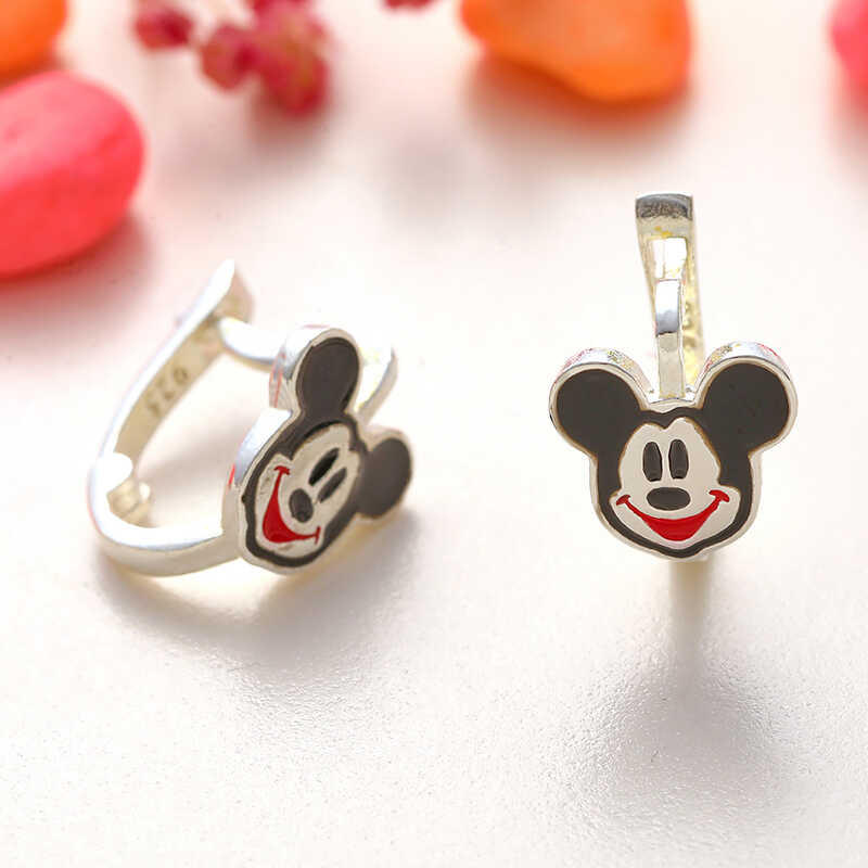 Gümüş Fare Çocuk Küpesi Gümüş Fare Çocuk Küpesi