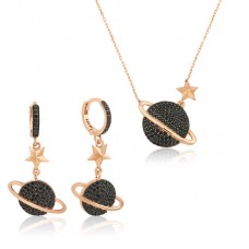 Gümüş Gezegen Bayan Set