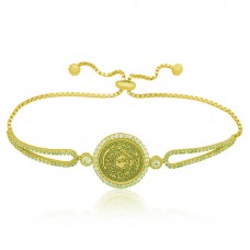 Gümüş Gold Kıtmir Kadın Bileklik