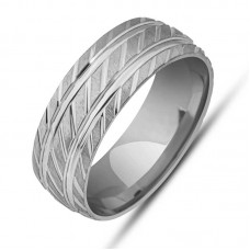 Gümüş Kalemli Rodyum Alyans